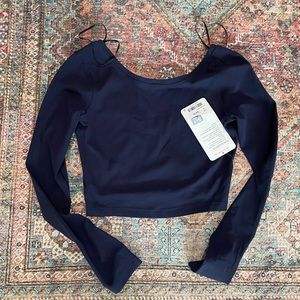 Lululemon Arise Cropped LS Size 4